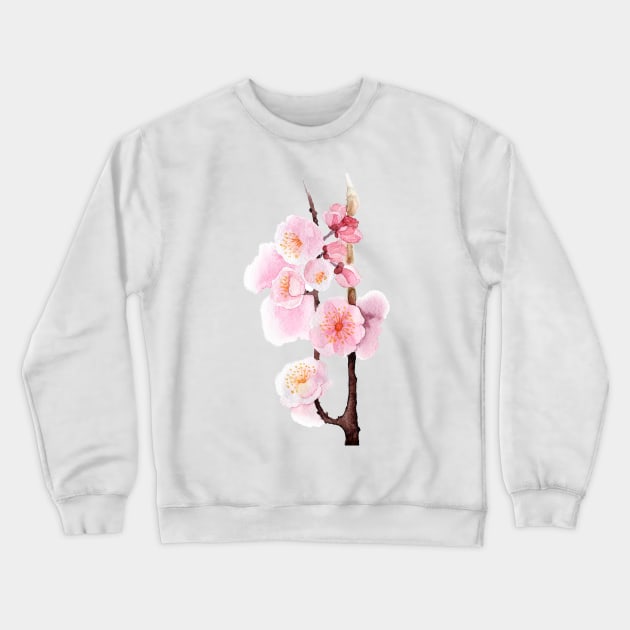 Flower #3 Crewneck Sweatshirt by Olga Berlet